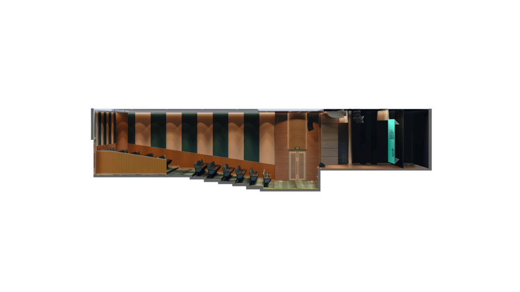 auditorium section layout