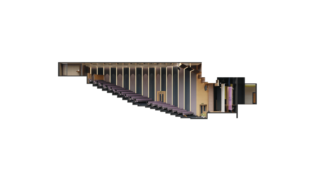 auditorium section layout