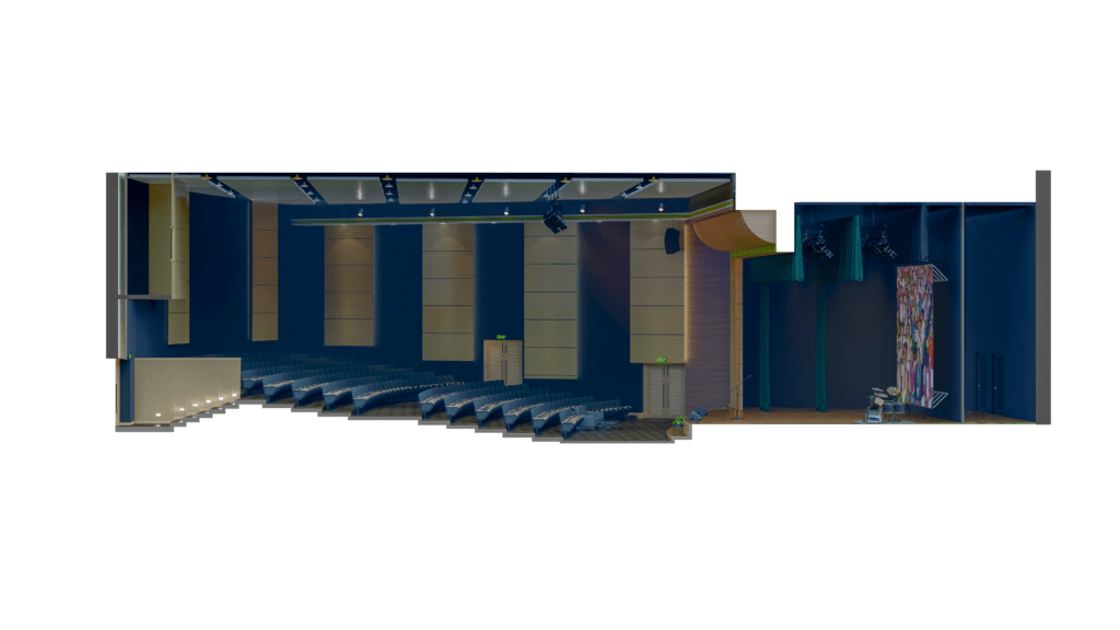 auditorium section layout