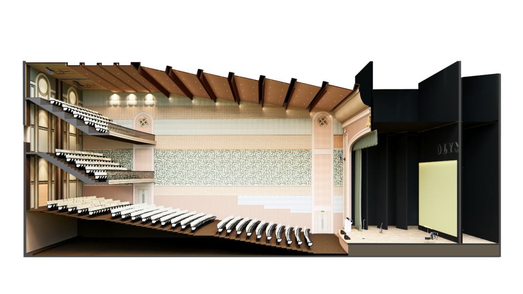 auditorium section layout