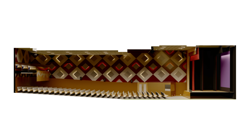 auditorium section layout